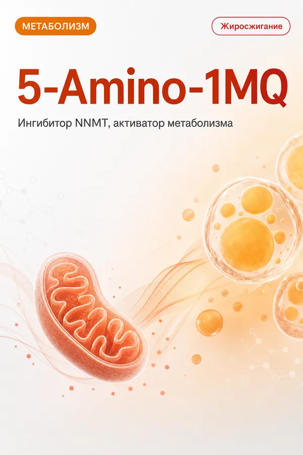 5-Amino-1MQ (5-Amino-1MQ) — Ингибитор NNMT (низкомолекулярный)