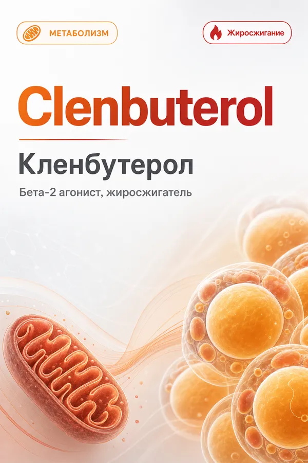 Кленбутерол (Clenbuterol) — Бета-2 агонист / жиросжигатель