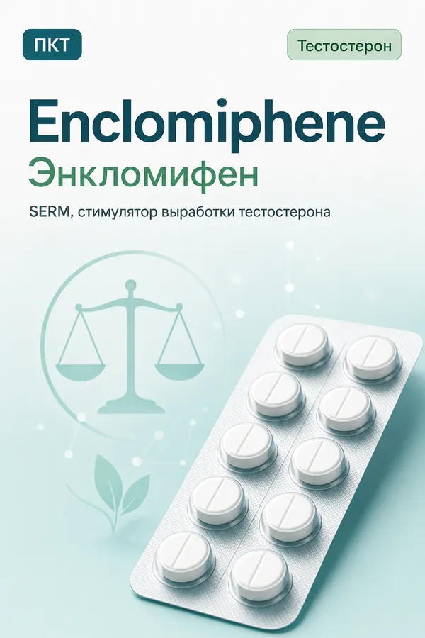 Энкломифен (Enclomiphene) — SERM (антиэстроген)
