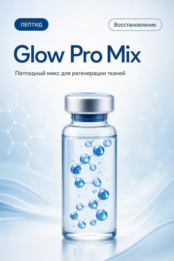 Glow Pro Mix (GHK-Cu + TB-500 + BPC-157) (Glow Pro Mix (GHK-Cu + TB-500 + BPC-157)) — Пептидный микс