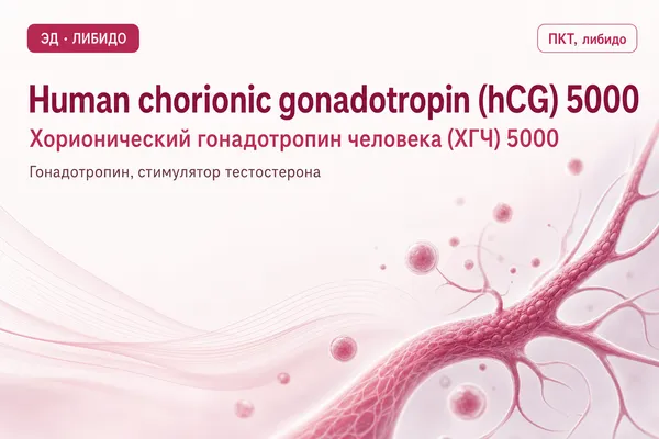 Хорионический гонадотропин человека (ХГЧ) 5000 (Human chorionic gonadotropin (hCG) 5000) — Гонадотропин