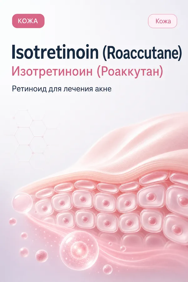 Изотретиноин (Роаккутан) (Isotretinoin (Roaccutane)) — Ретиноид