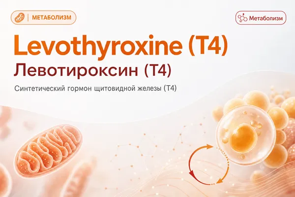 Левотироксин (Т4) (Levothyroxine (T4)) — Гормон щитовидной железы