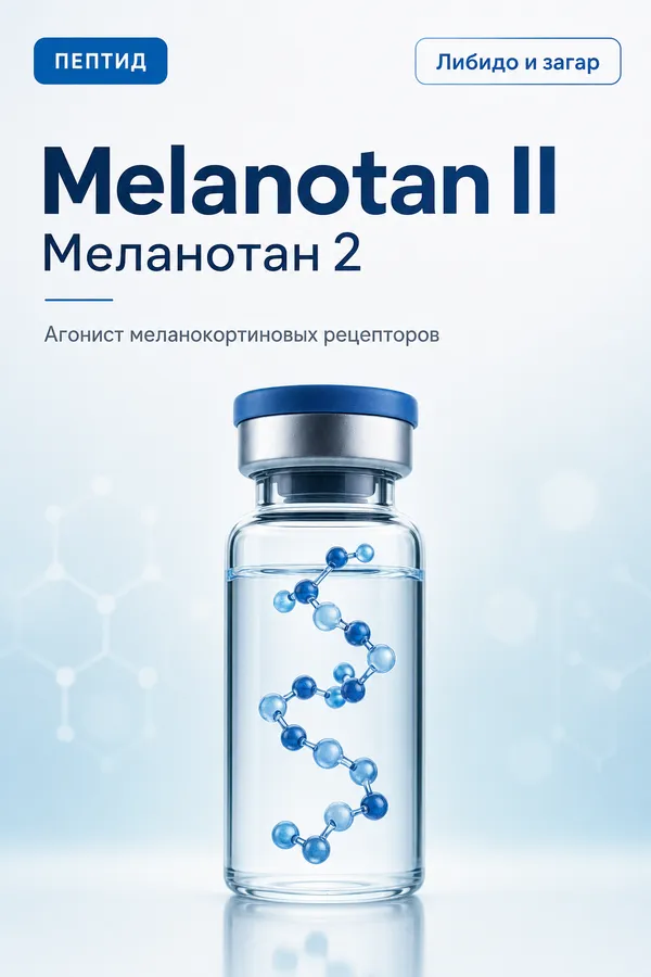Меланотан 2 (Melanotan II) — Пептид (меланокортиновый агонист)