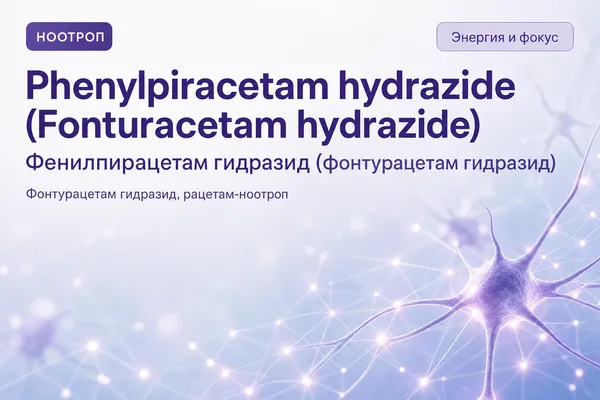 Фенилпирацетам гидразид (фонтурацетам гидразид) (Phenylpiracetam hydrazide (Fonturacetam hydrazide)) — Ноотроп (рацетам)