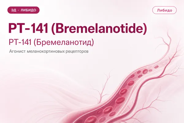 PT-141 (Бремеланотид) (PT-141 (Bremelanotide)) — Пептид (аналог меланокортина)