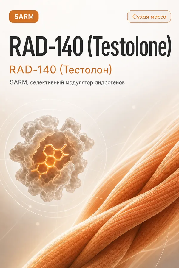 RAD-140 (Тестолон) (RAD-140 (Testolone)) — SARM (нестероидный)