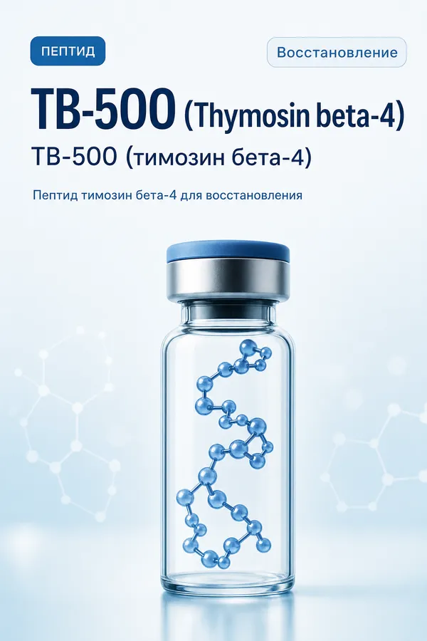 TB-500 (тимозин бета-4) (TB-500 (Thymosin beta-4)) — Пептид (восстановление)